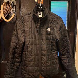 The North Face Black Insulated Jacket women’s small warm